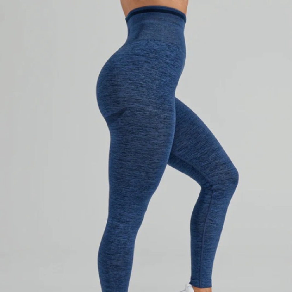 BuffBunny BBL Seamless Leggings - Baked Blue XL